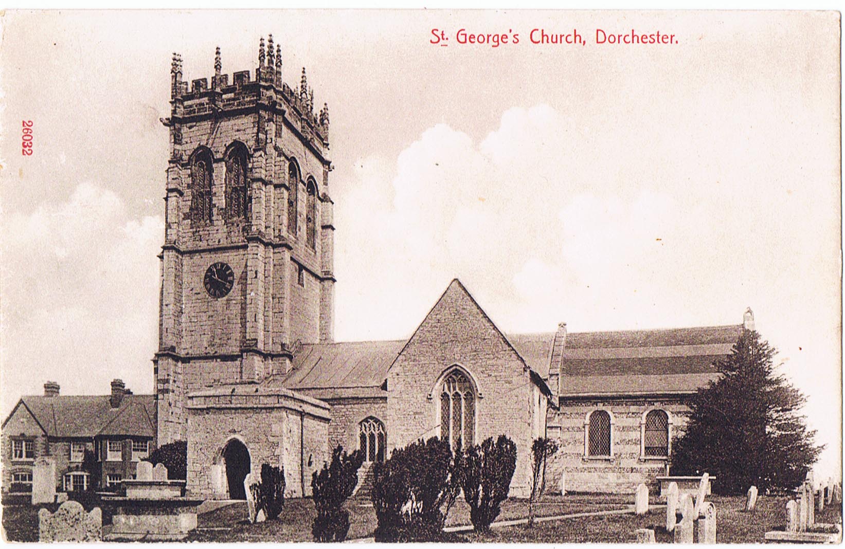 St Georges Church Fordington c1904