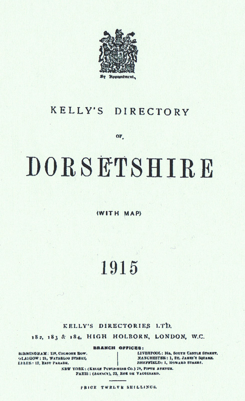 Kelly's Directory 1915