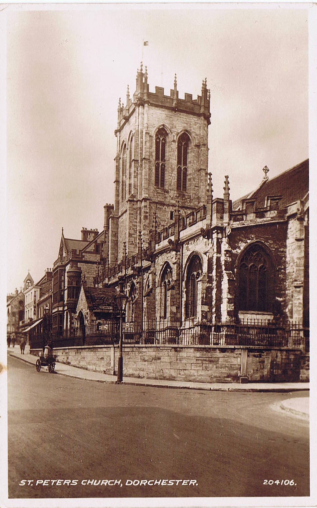 St Peters church Dorchester 1929